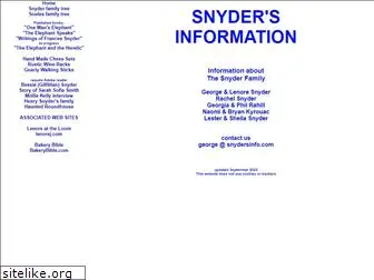 snydersinfo.com