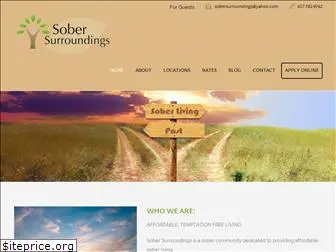 sobersurroundings.com