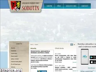sobotin.cz