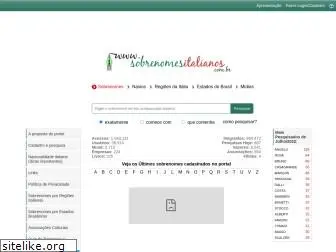 sobrenomesitalianos.com.br