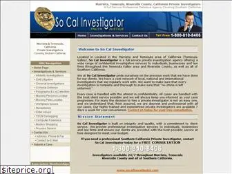 socalinvestigator.com