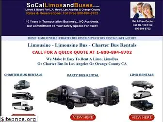 socallimosandbuses.com