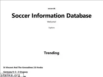 soccer-db.info