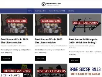 soccerballsguide.com