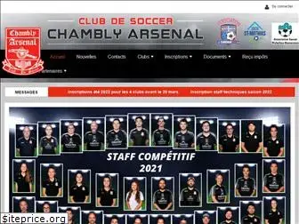 soccerchambly.com
