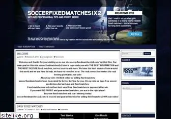 soccerfixedmatches1x2.com