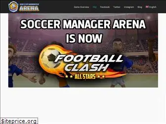 soccermanagerarena.com