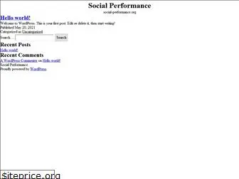 social-performance.org