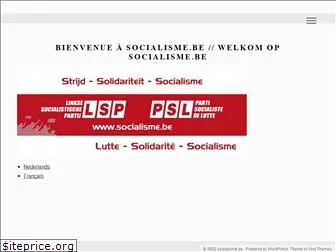 socialisme.be