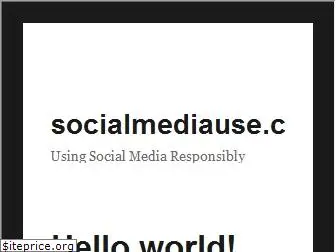 socialmediause.com