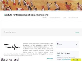 socialphenomena.org