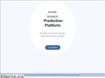 socialscienceprediction.org