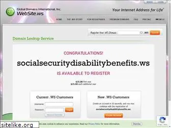 socialsecuritydisabilitybenefits.ws