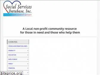 socialservicesdatabase.com