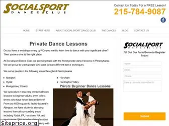 socialsportdanceclub.com
