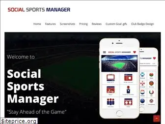 socialsportsmanager.com