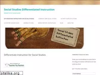 socialstudiesdifferentiatedinstruction.com