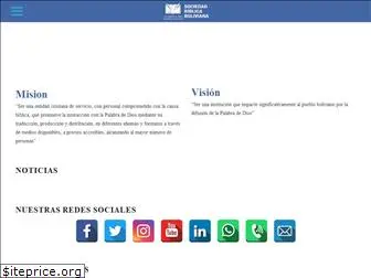 sociedadbiblicaboliviana.org
