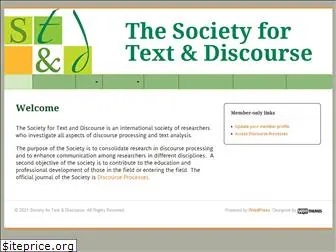 societyfortextanddiscourse.org