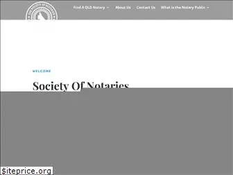 societyofnotaries-qld.org