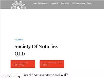 societyofnotariesqld.org