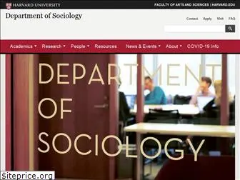 sociology.fas.harvard.edu