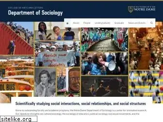 sociology.nd.edu