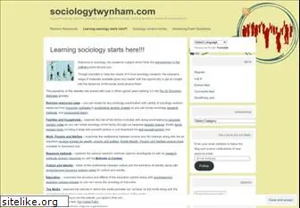 sociologytwynham.com