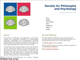 socphilpsych.org