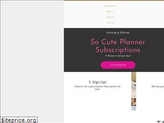 socuteplanner.com