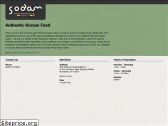 sodamkoreanrestaurant.com