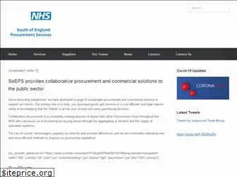 soeprocurement.nhs.uk