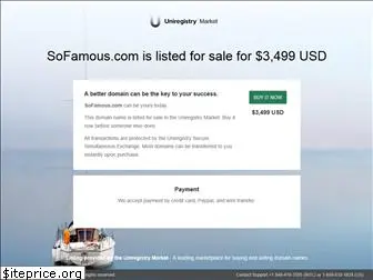 sofamous.com