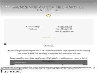 sofitel-paris-lefaubourg.com