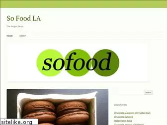 sofoodla.com