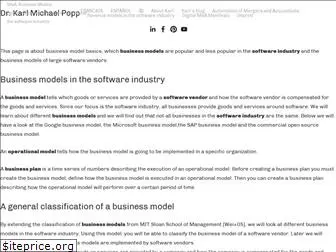 softwarebusinessmodels.net