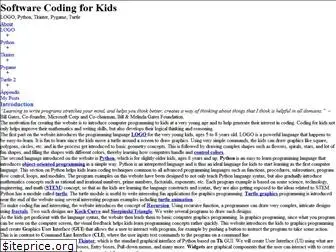 softwareprogramming4kids.com