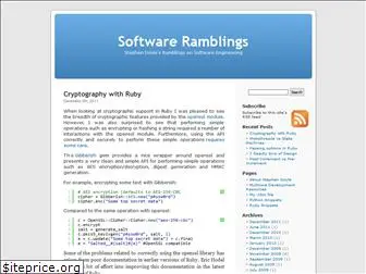 softwareramblings.com