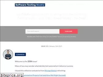 softwaretestingweekly.com