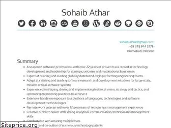 sohaibathar.com
