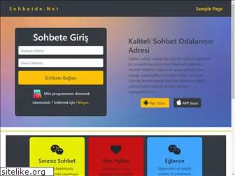 sohbetde.net