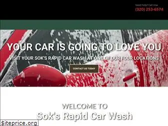 soksrapidcarwash.com