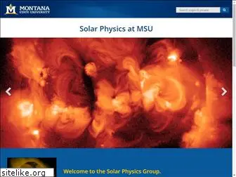 solar.physics.montana.edu