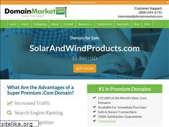 solarandwindproducts.com