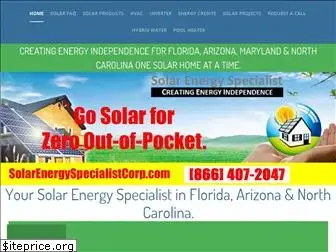 solarenergyspecialistcorp.com