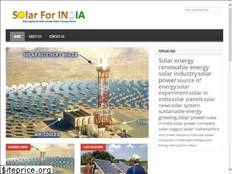 solarforindia.com
