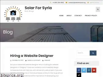 solarforsyria.org