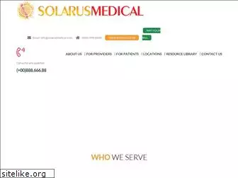 solarusmedical.com