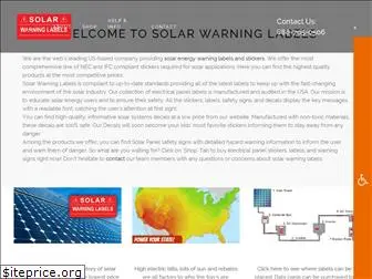 solarwarninglabels.net