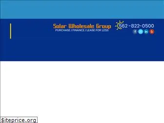 solarwholesalegroup.com